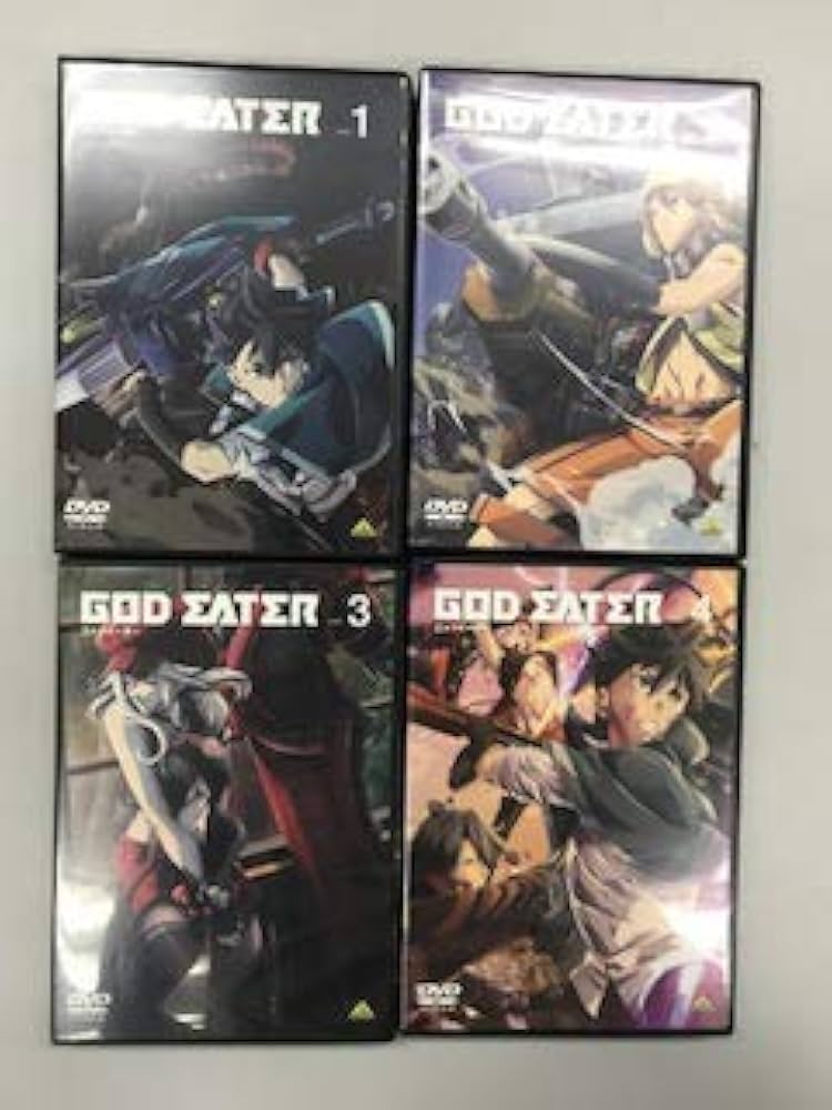 【中古】 GOD EATER ゴッドイーター (4巻セット) [レンタル落ち] [DVD] Amazon.co.jp: GOD EATER ゴッドイーター 【レンタル落ち】全4巻